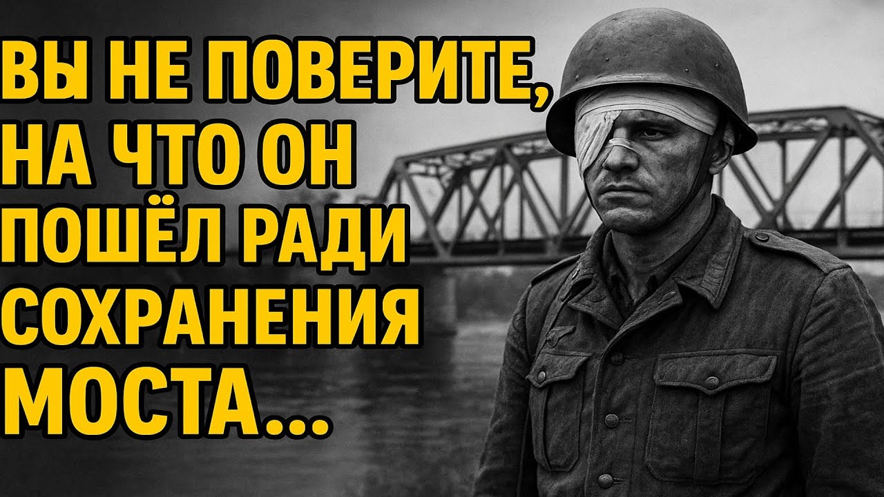 Вы не поверите на что он пошёл ради сохранения моста...