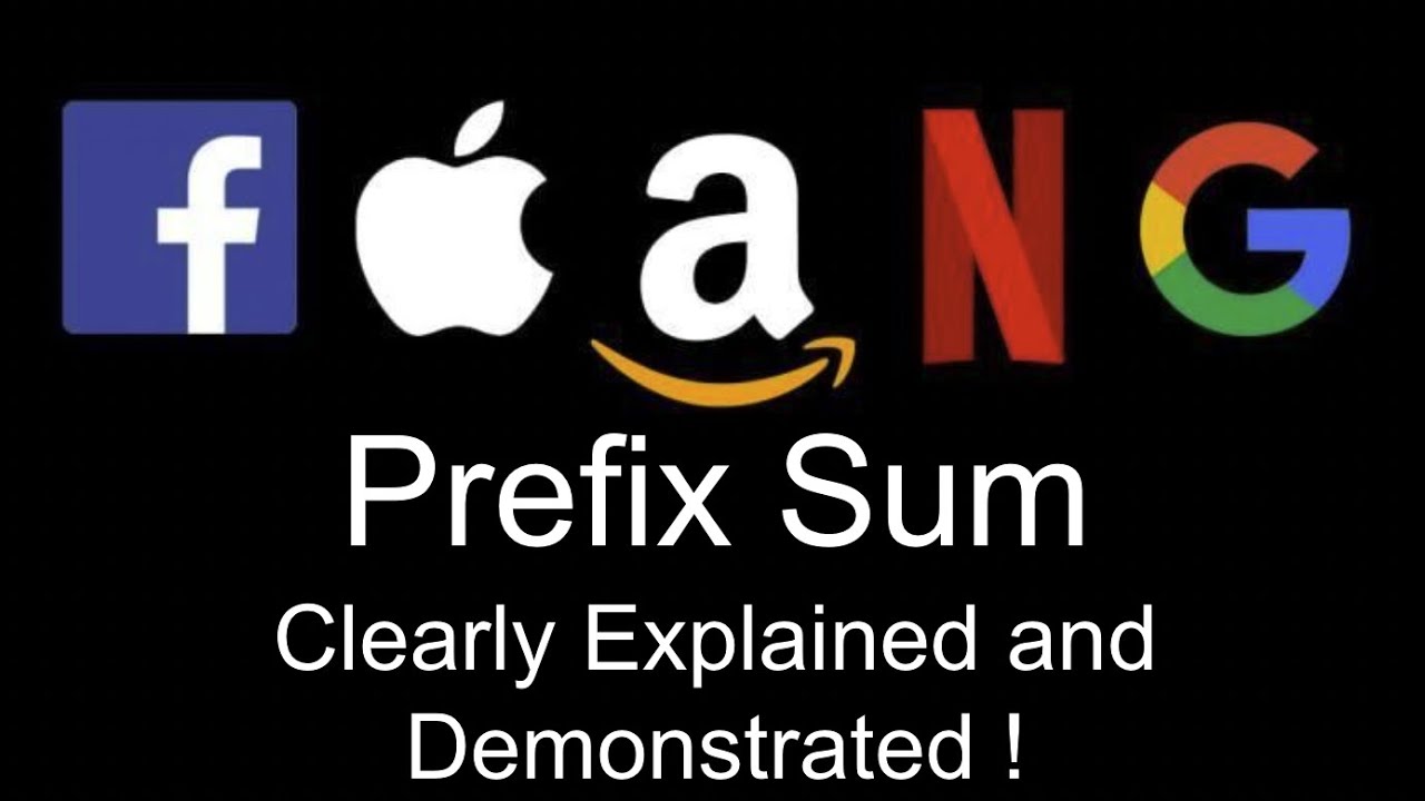 Prefix Sum Clearly Explained