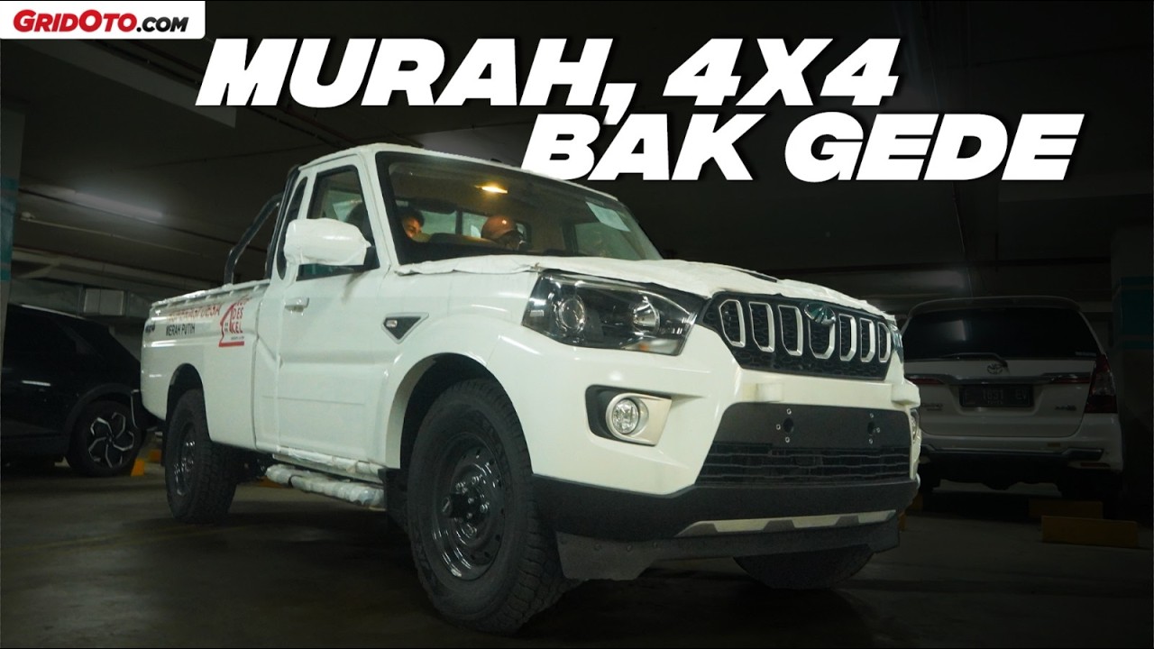 Ini Dia Sosok Mobil Paling Pro Kontra di 2026, Mahindra Scorpio Pik Up