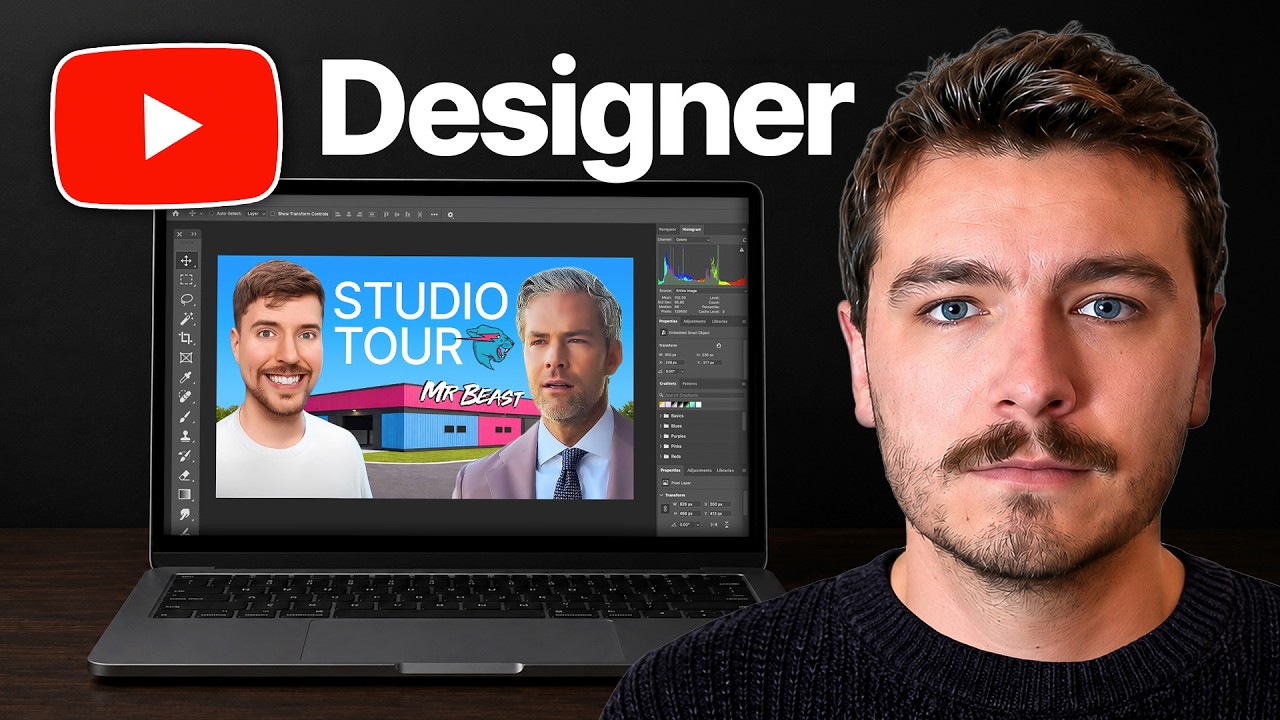 Redesigning a Thumbnail in Photoshop (Before / After)