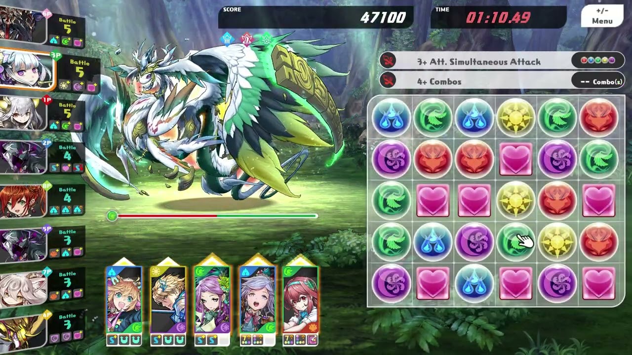 Puzzle and Dragons Nintendo Switch Edition PVP PAD Academy Cup