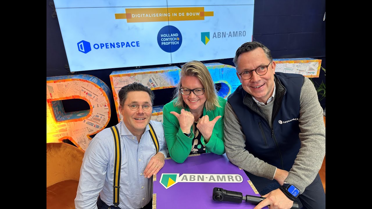 Digitalisering in de bouw met Leontien de Waal en Sander Lijbers