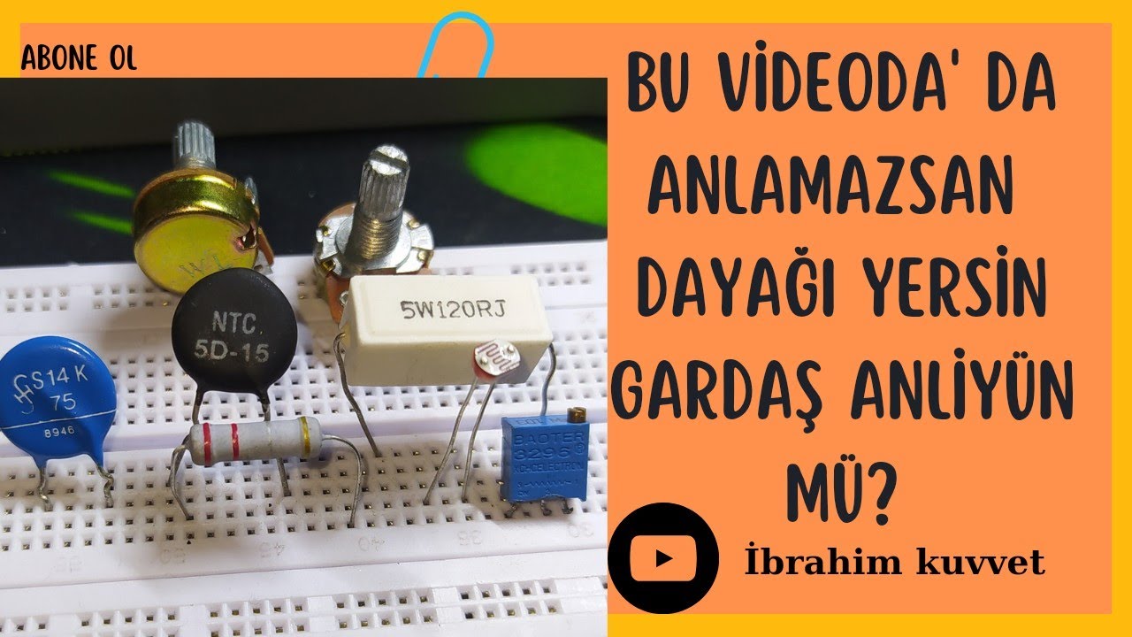 Elektronikte Dirençler: Temel Bilgiler ve Çalışma Prensipleri