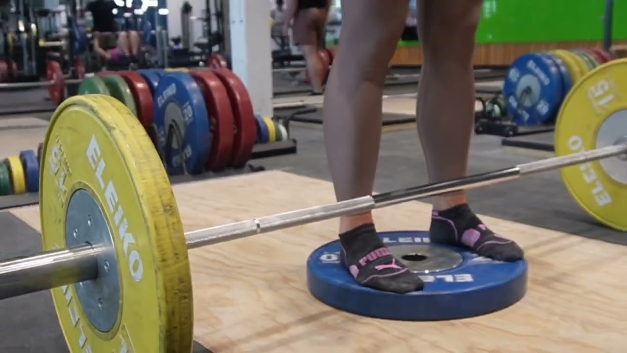 Snatch Grip Deficit Deadlift