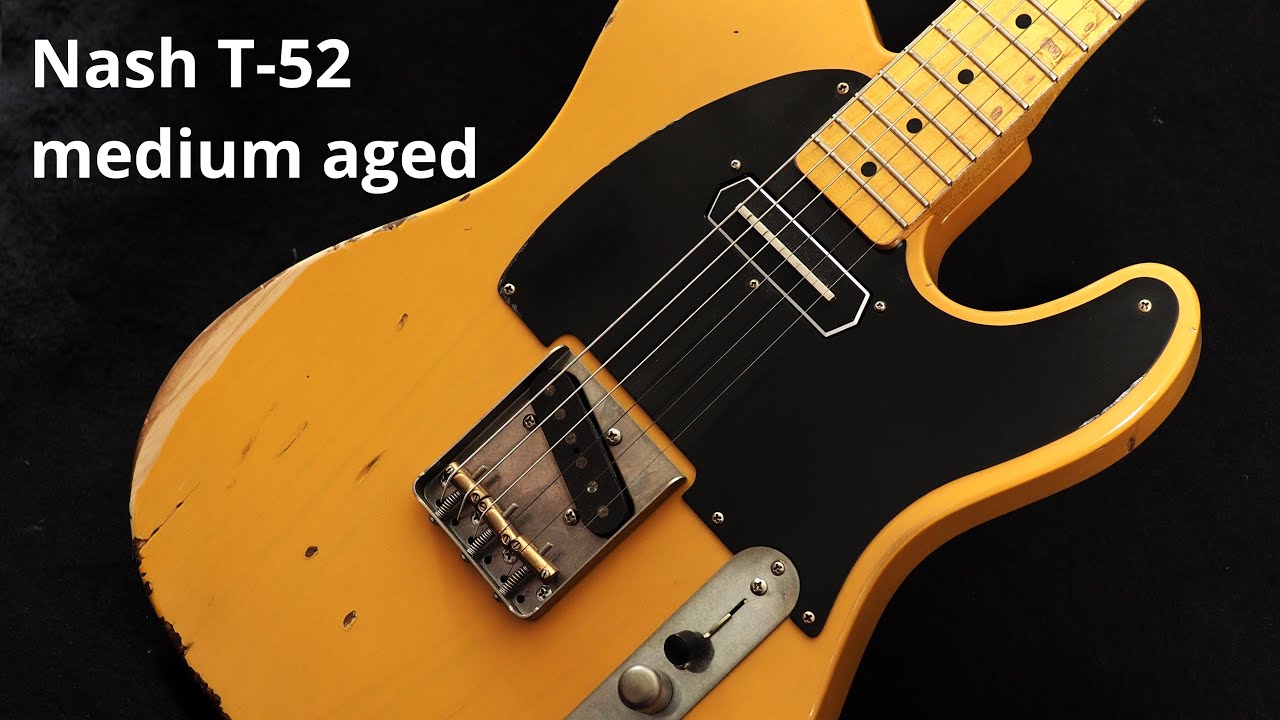 Nash T-52 with Charlie Christian Pickup | wurst.guitars demo