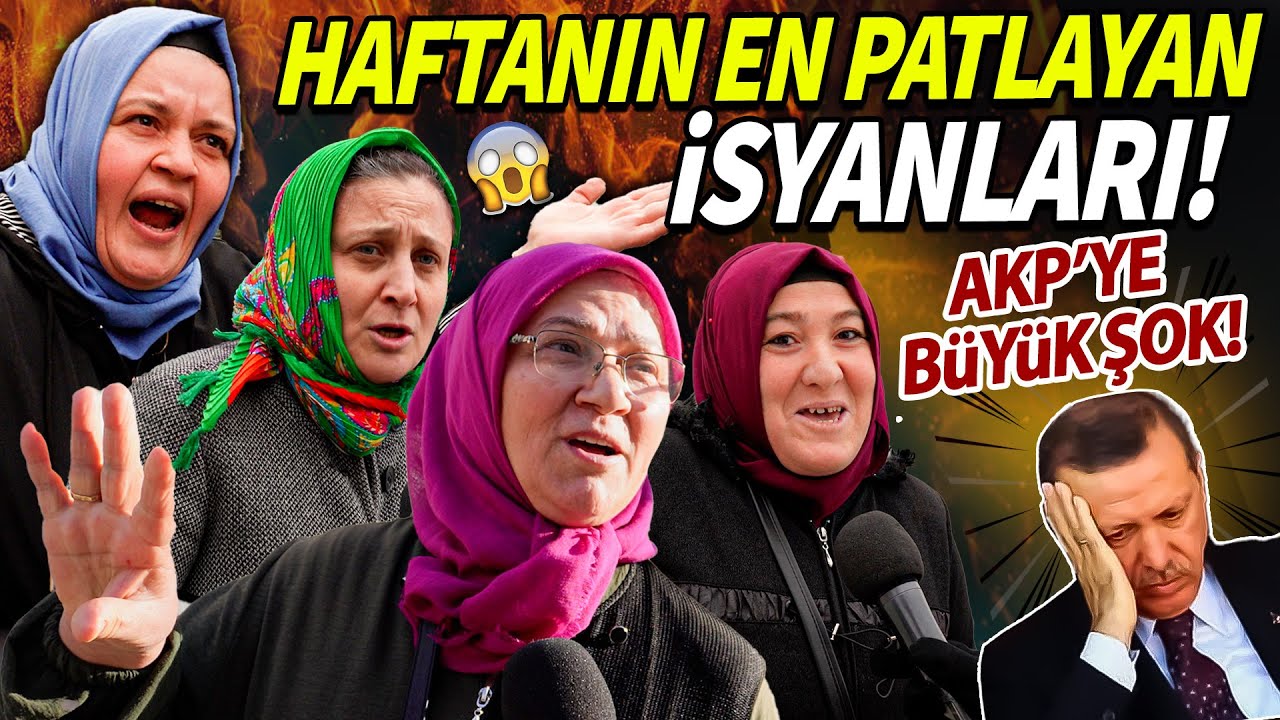 AKP'ye büyük şok! Sokak bu isyanlarla inledi | Sokak Röportajları