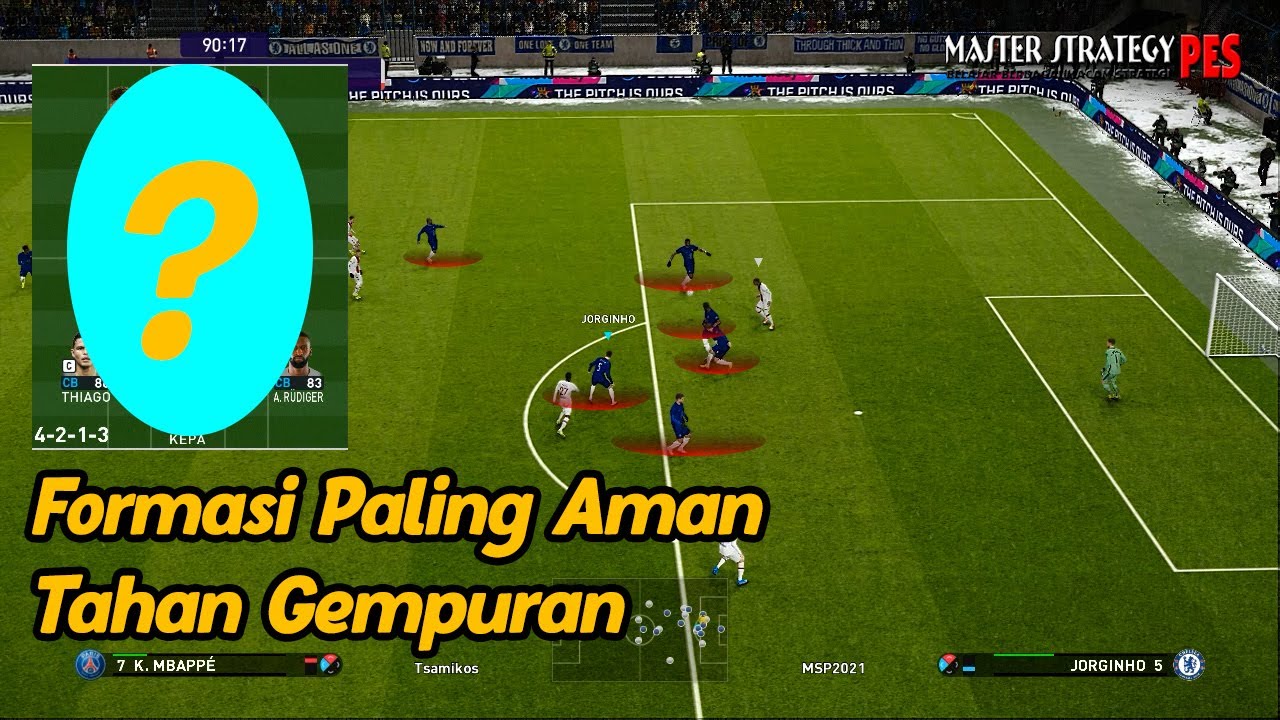 PES 2021 | Formasi Menyerang Bertahan Paling Aman yang Sulit ditembus