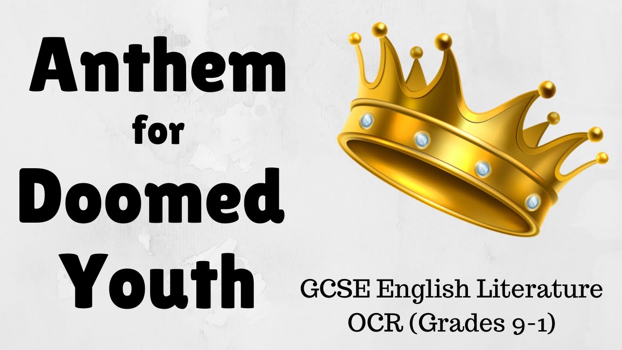Anthem for Doomed Youth - Wilfred Owen - Mr King analysis