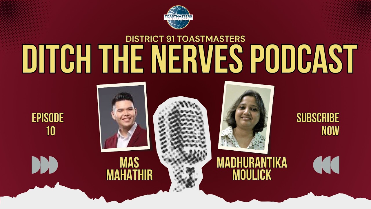 Podcast with Mas Mahathir Bin Mohamad: 2nd place winner, 2025 World Championship of Public Speaking.