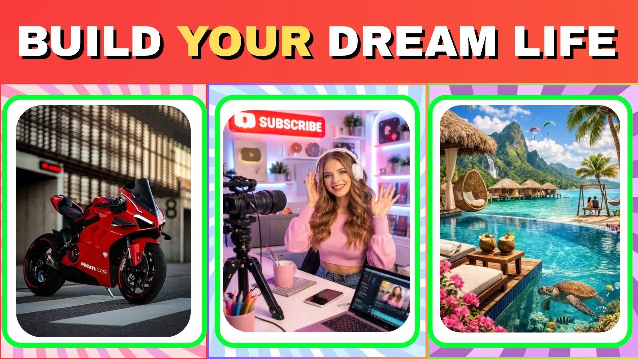 Build Your Dream Life 🌟 | 50 Ultimate Choices Challenge