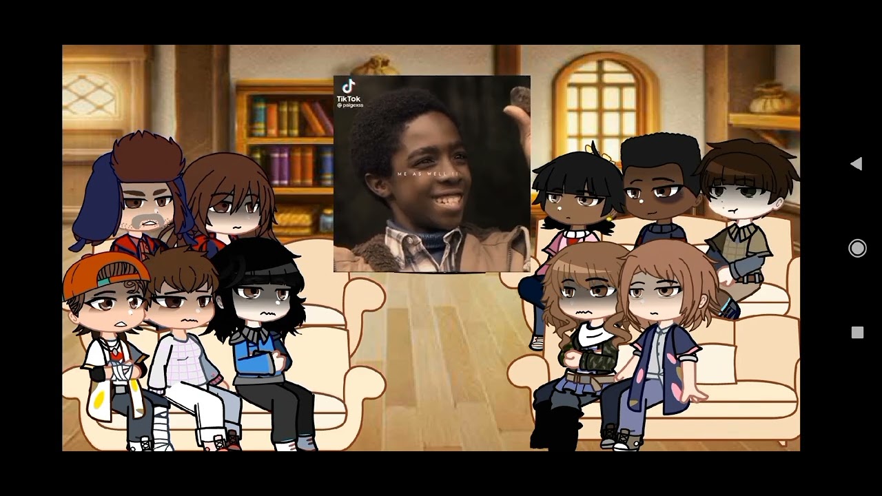 stranger things react to Will byers// season 4// gacha club//