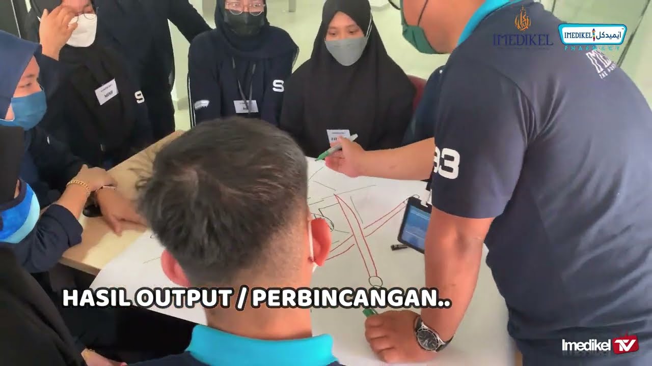 Bengkel IMedikel Farmasi bertempat di Dewan Wisma IMedikel Pharma Holding Berhad