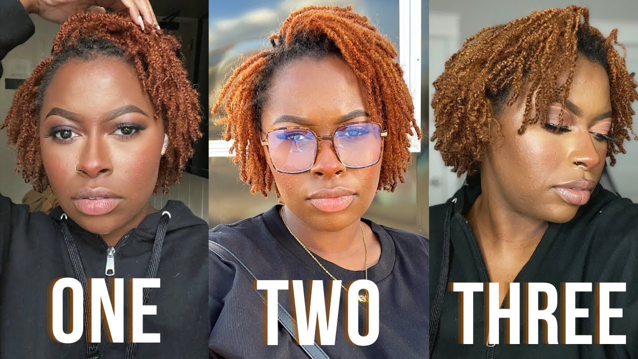 VISUAL 3 MONTH STARTER LOC JOURNEY | DIY MICROLOCS (PICTURES AND VIDEOS ONLY)