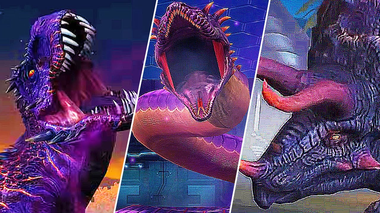 OMEGA 09 VS OUROBOROS 66 VS JUGGERNAUT 32 - FINAL BATTLE | JURASSIC WORLD THE GAME