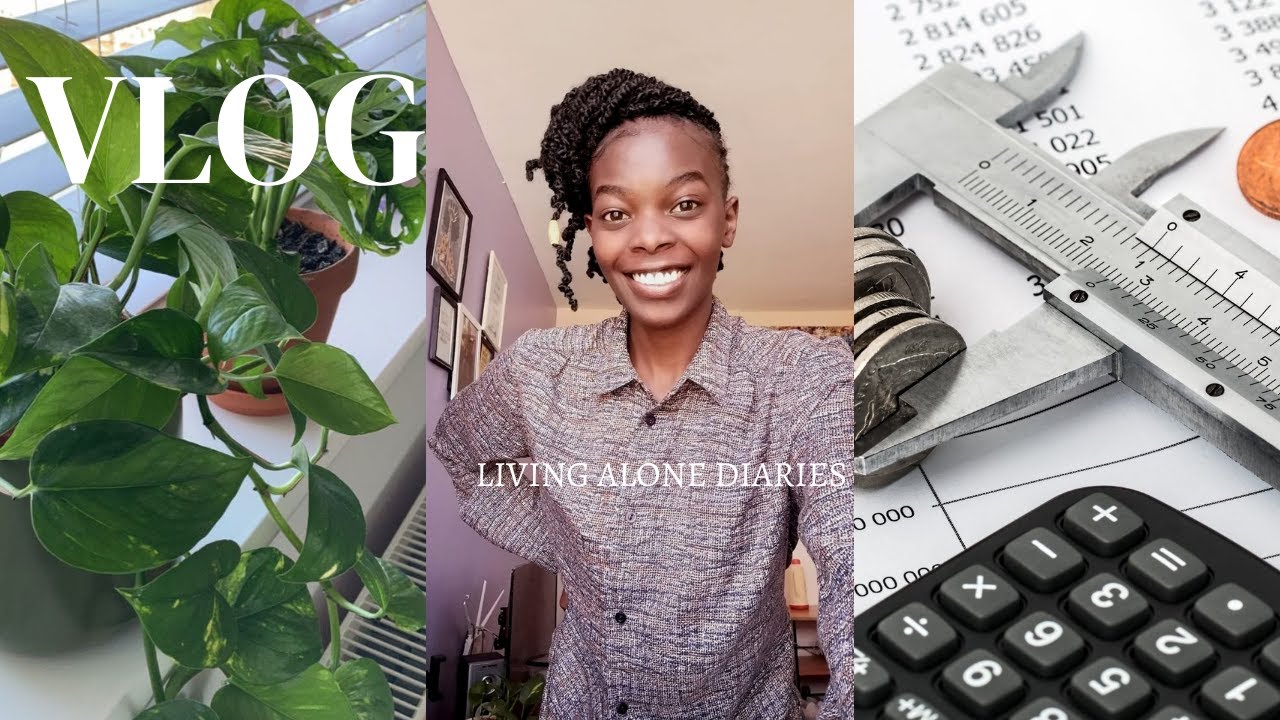 LIVING ALONE DIARIES//New business,Investments,High living costs,Transplanting plants.....