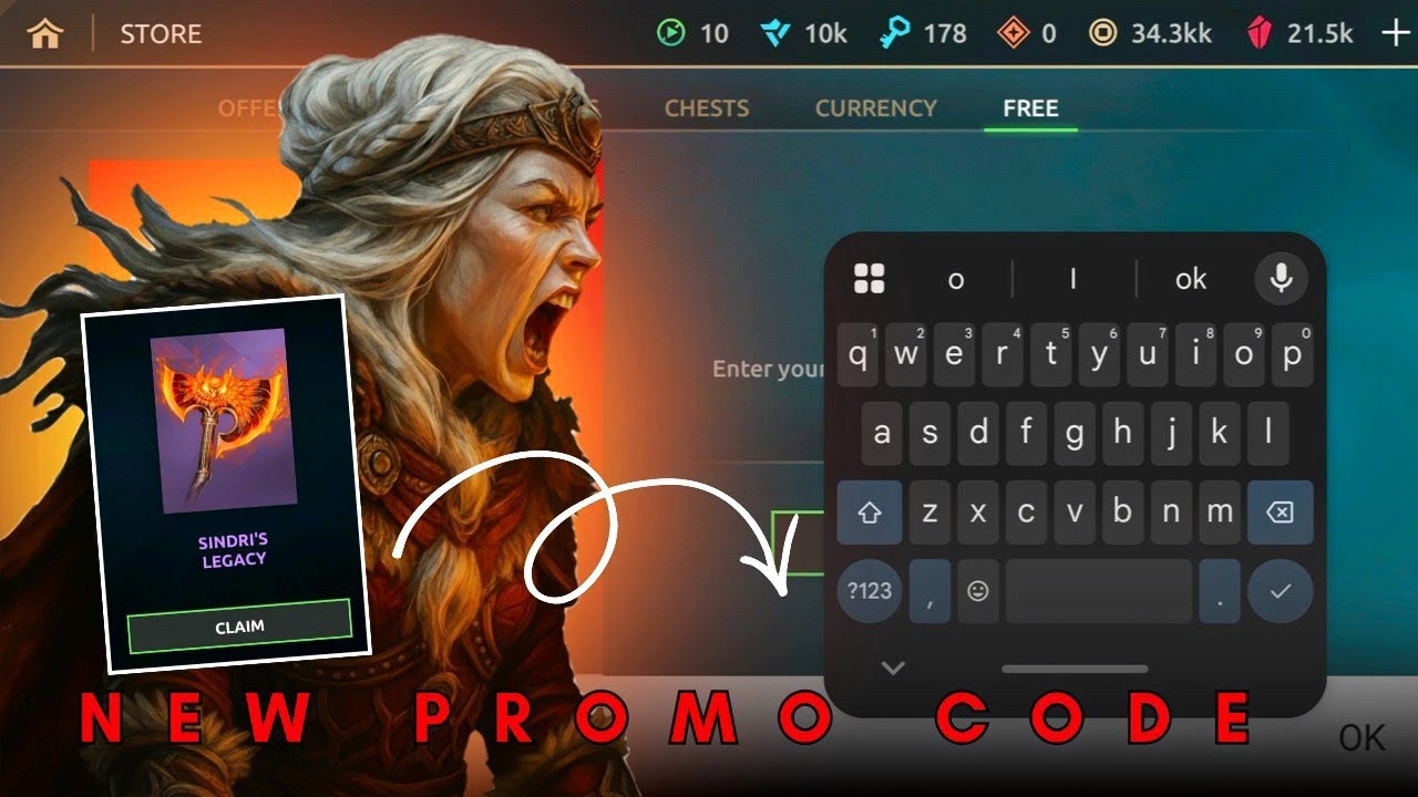 Free Promo Code !🔥🪓This is How i Unlocked Nonna's Epic Weapon || Shadow Fight 4 Arena 