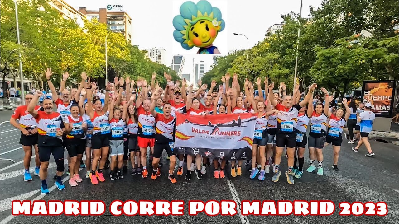 MADRID CORRE POR MADRID 2023 - Y NOSOTROS CORREMOS POR FIONA ❤️🤍🖤