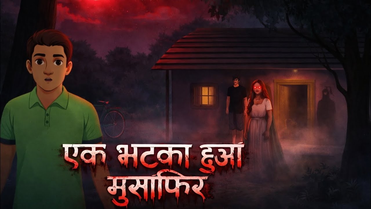 एक भटका हुआ मुसाफिर | सच्ची डरावनी कहानी | Kusumpur Horror Story | Horror story 2026 😈