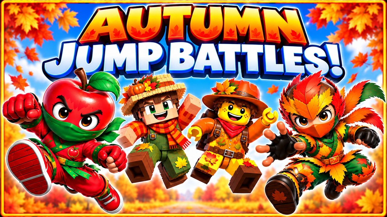 Fall Jump Battles Brain Break! Who Will Win?!