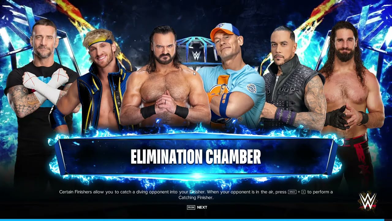 2025 Men's Elimination Chamber Match I Roman Cody Seth Brock Jhon Cena Raw Smackdown Full Match