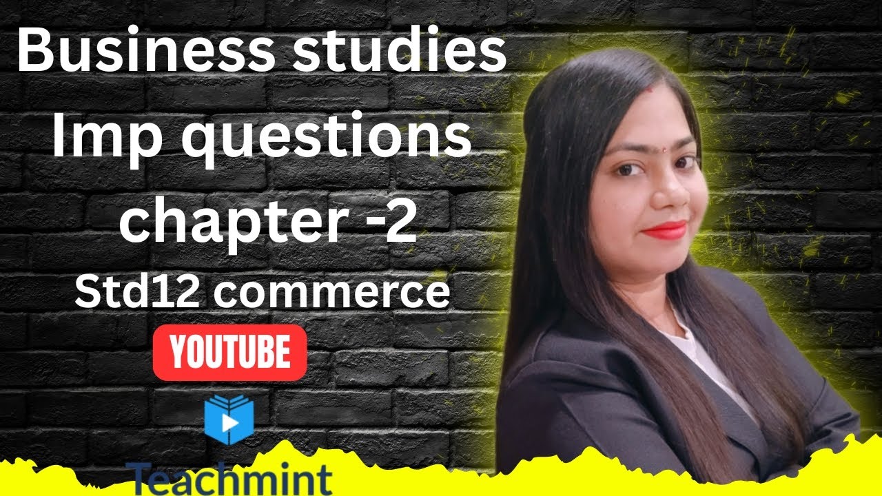 Business studies| Imp Question| Chapter 2| Std12 commerce| @gayatrionlineclasses 