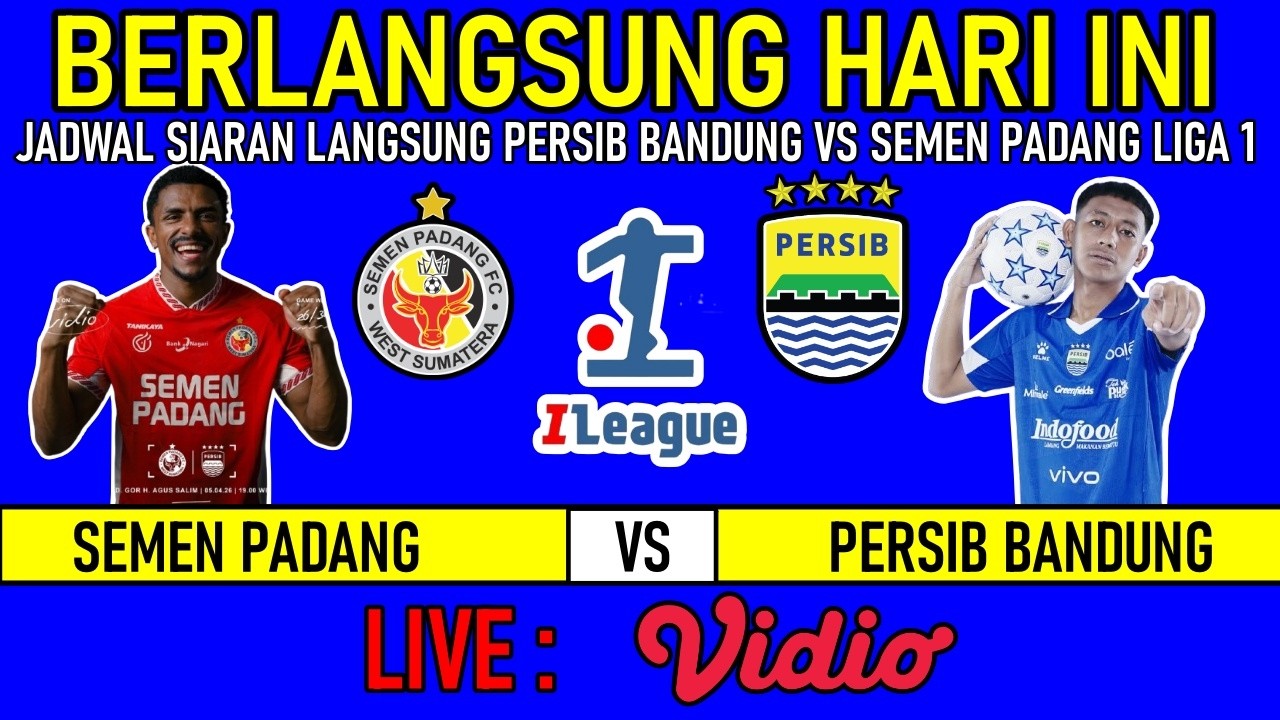 🔵GAK LIVE TV NASIONAL| Persib Bandung vs Semen Padang Liga 1 | Semen Padang vs Persib Hari Ini