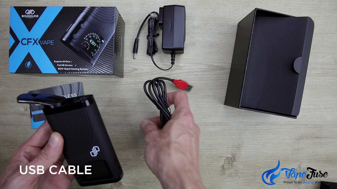 Boundless CFX Portable Vape Unboxing | VapeFuse.com