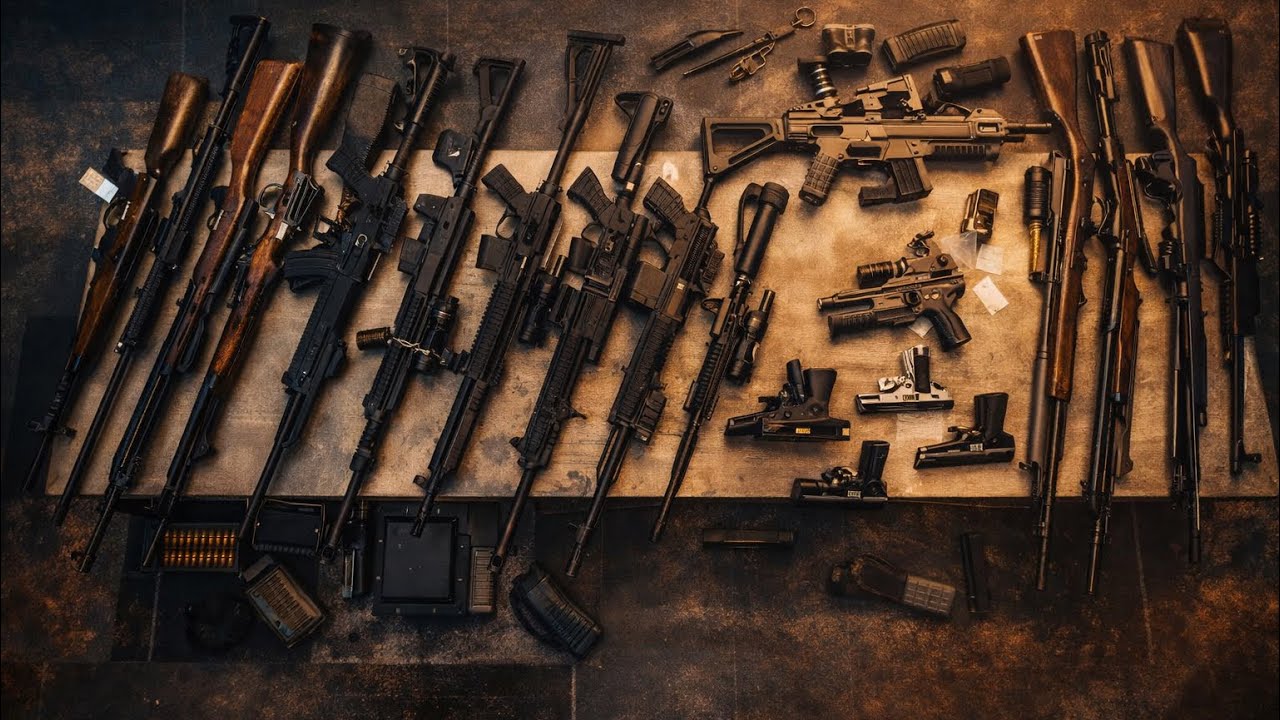 ASMR | My Complete Firearm Collection