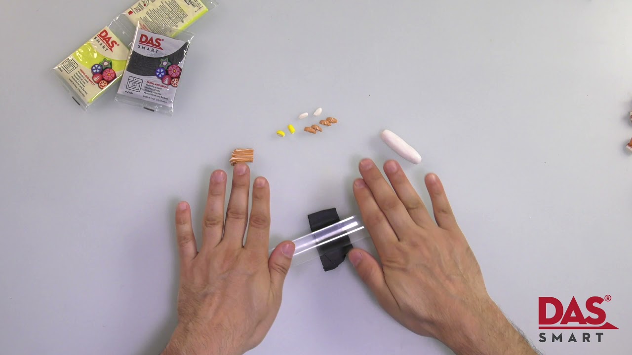 How to Sculpt Mini Sushi with DAS Smart Polymer Clay | BLICK