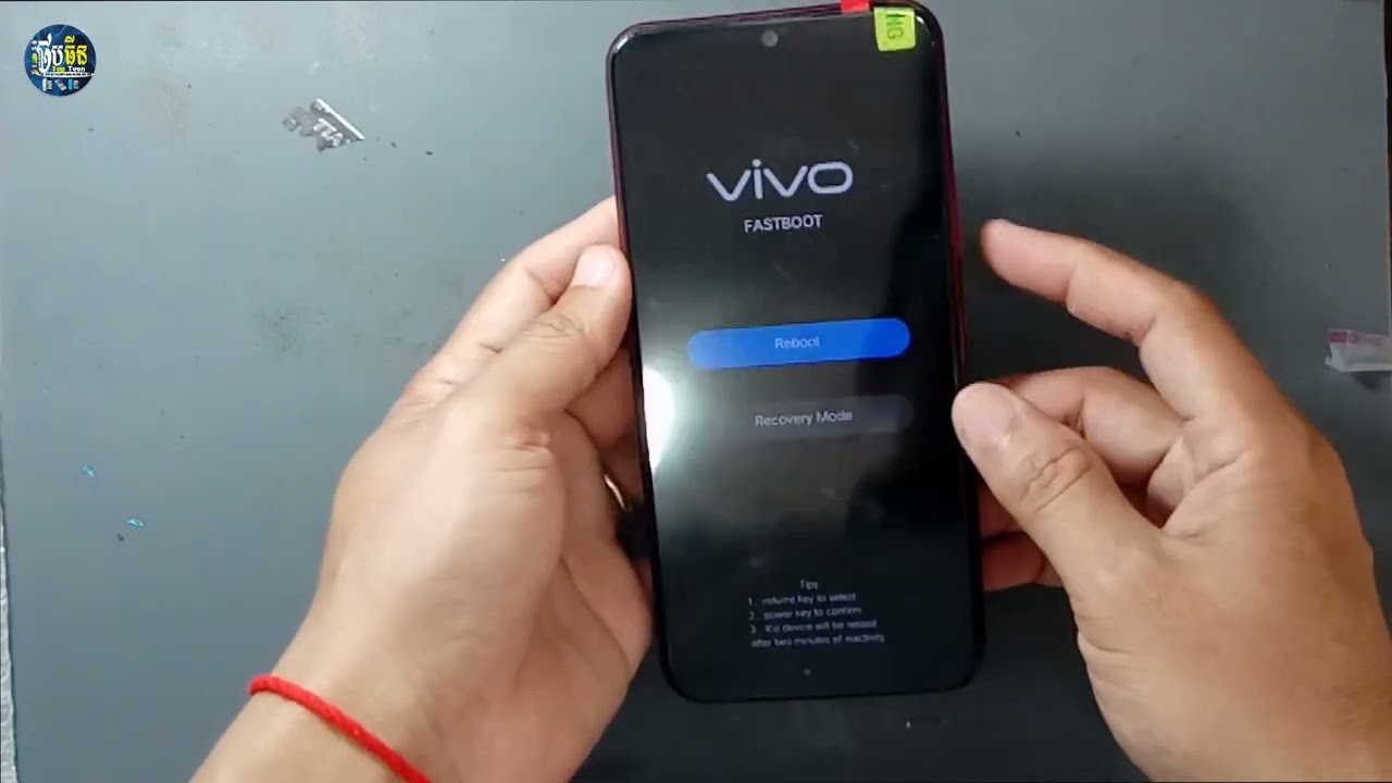 Vivo Y11 hang on logo fixing