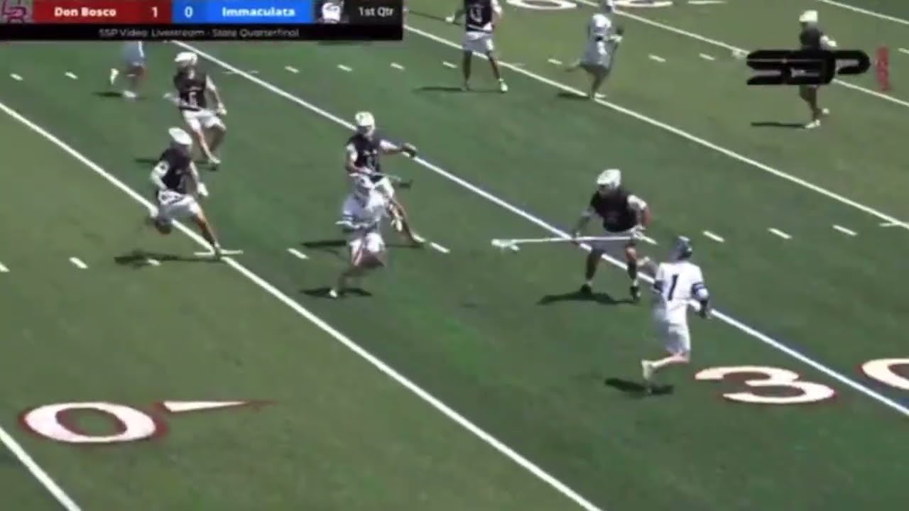 Ryan Hulsebos PxP Lacrosse Highlights - NJ Non-Public QF: Don Bosco Prep vs Immaculata (2025)