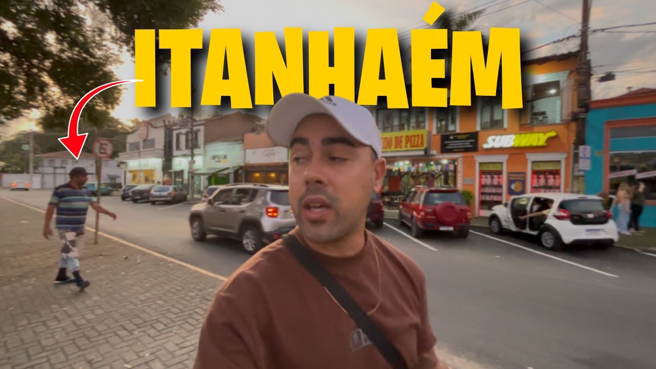 🚨CHEGUEI EM ITANHAÉM E ME SURPREENDI...🇧🇷