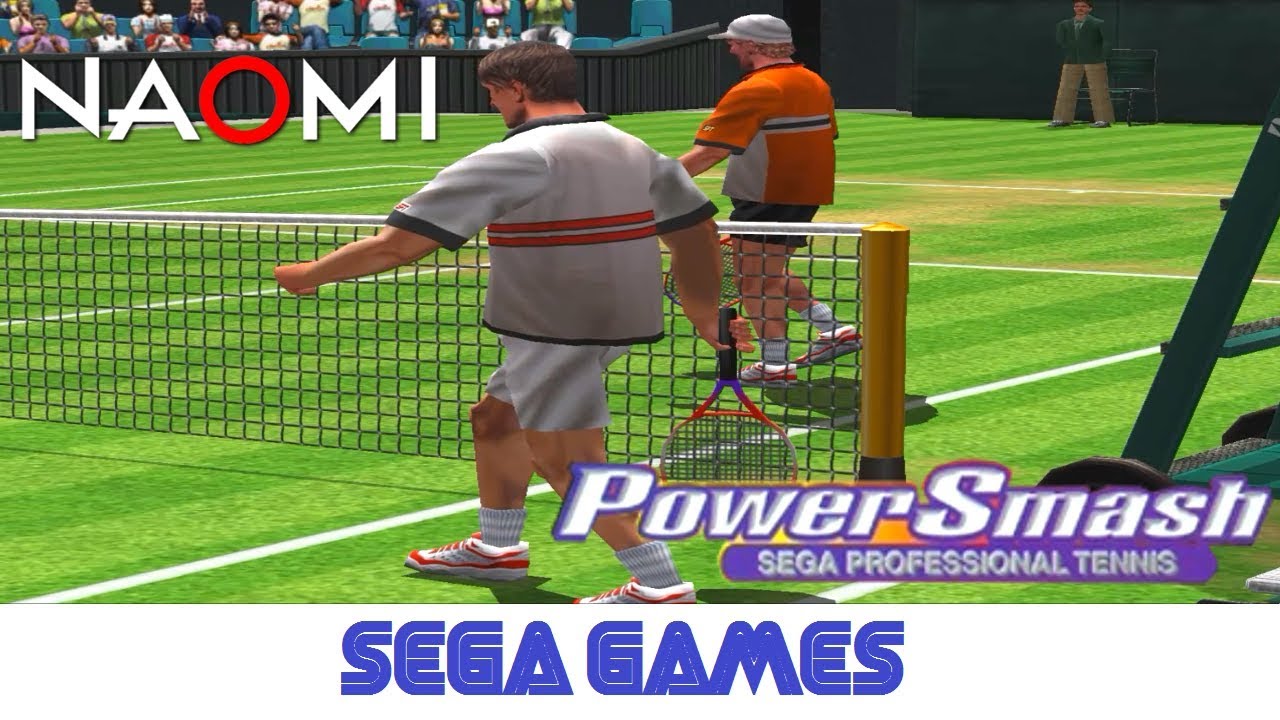 Power Smash - パワースマッシュ aka Virtua Tennis (Gameplay) Sega Naomi