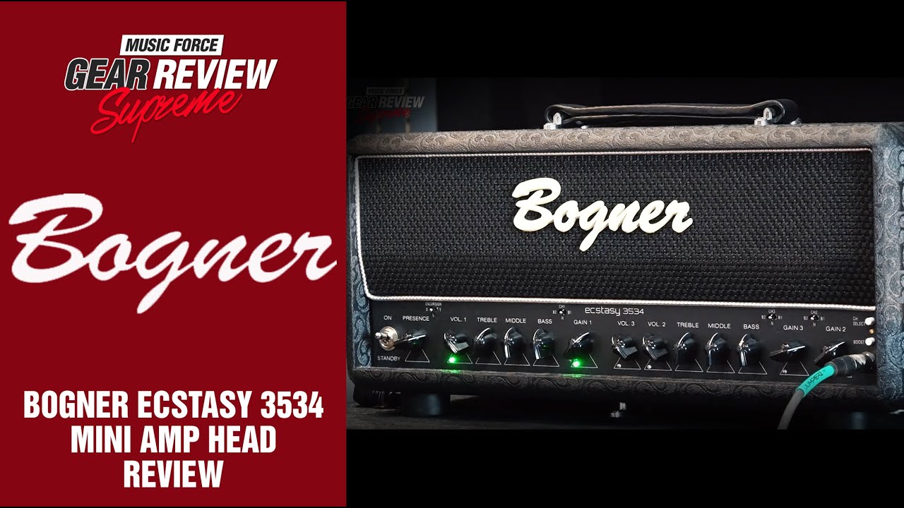 Bogner Ecstasy 3534 Mini Amp Head Review