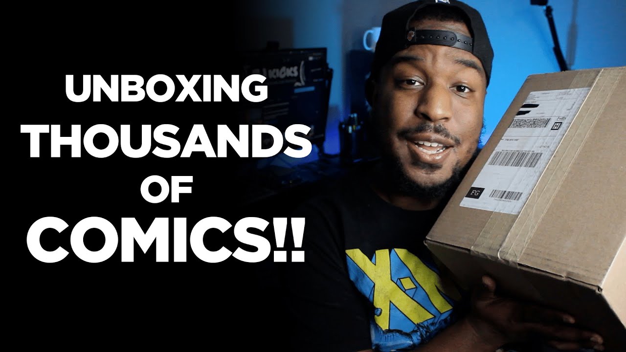 Unboxing THOUSANDS of COMICS!! | Total Game Changer