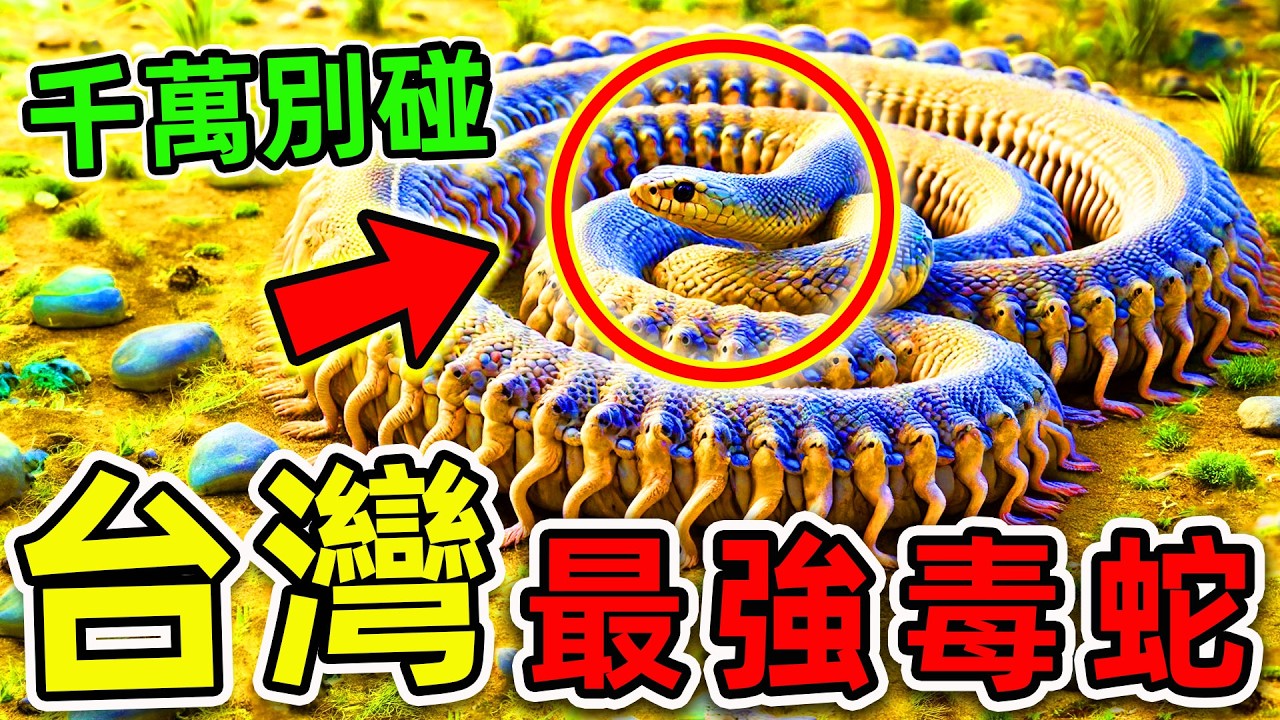 台灣最危險的10種毒蛇！百步蛇只排第6，龟壳花排名第3，第一名比砒霜更毒50倍，每年超1000人遇害。|#世界之最top #世界之最 #出類拔萃 #腦洞大開 #top10 #台灣 #最強毒蛇