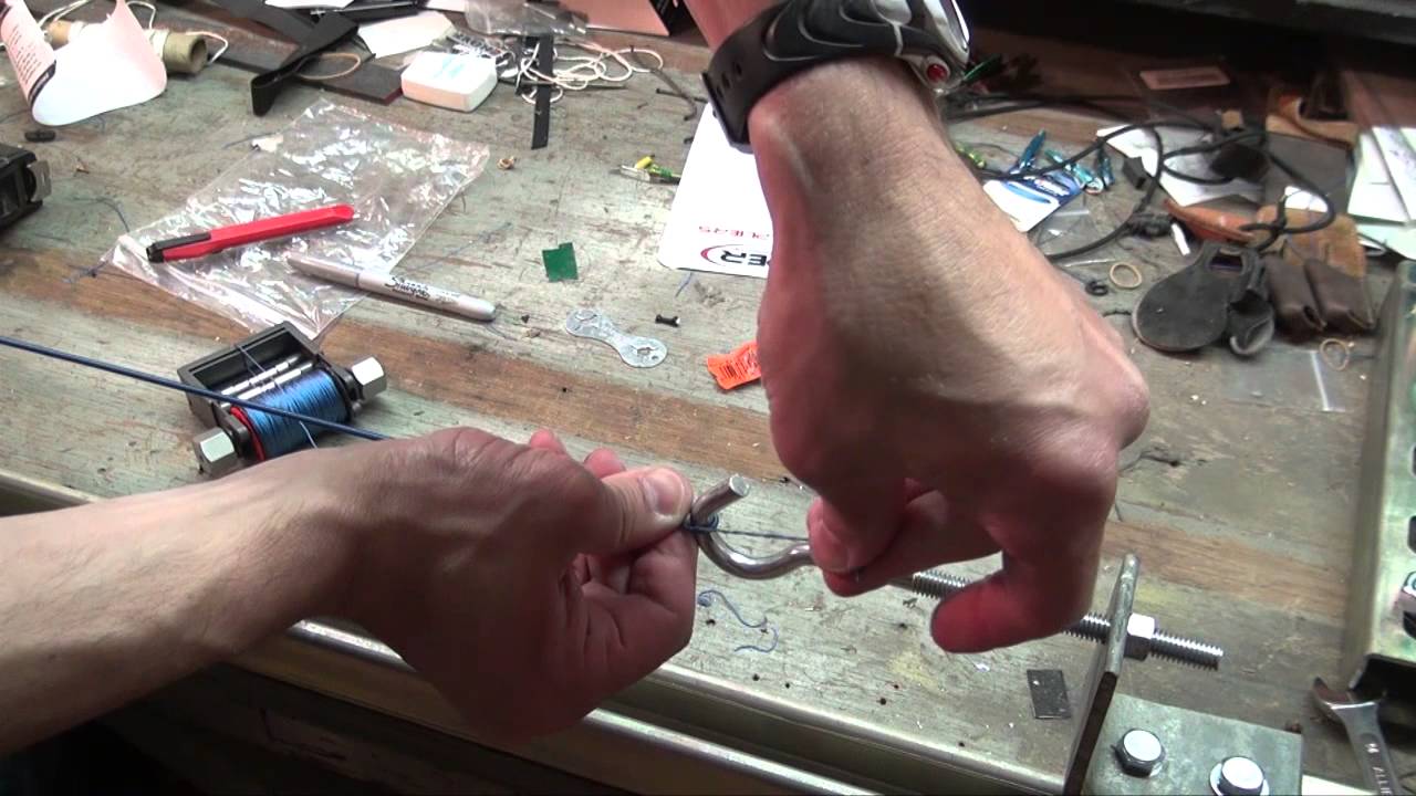 How to make compound bow strings and cables