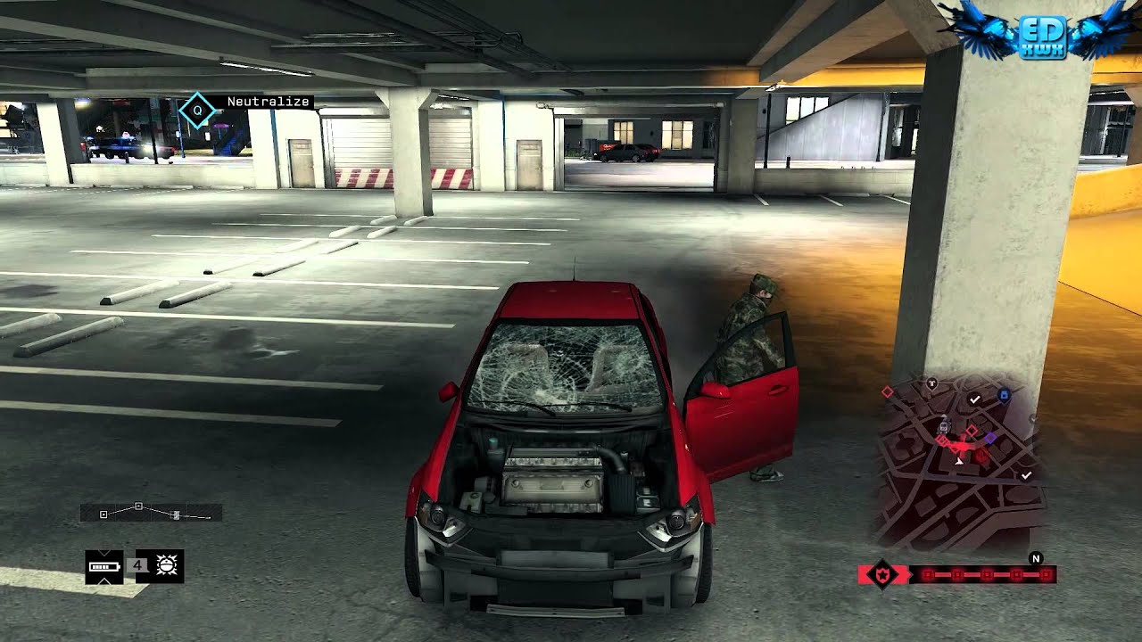Watch Dogs 5 Stars SWAT Police Chase & Shootout Part 6