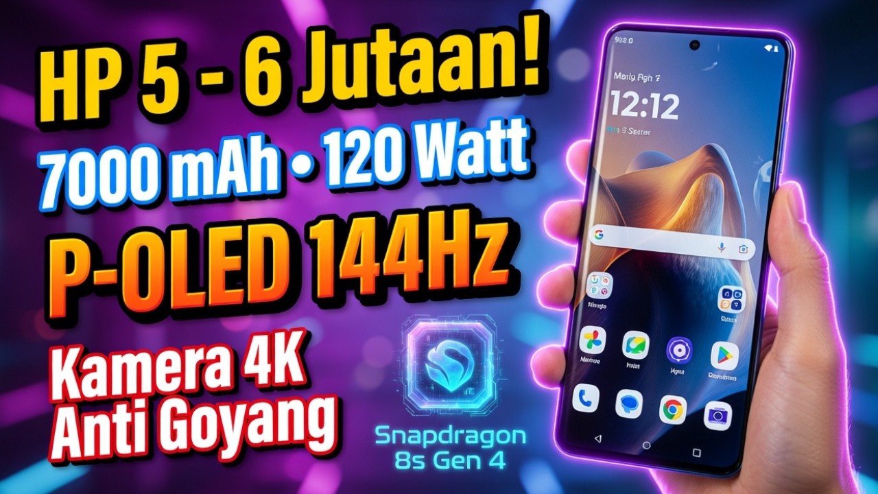 HP 5 - 6 JUTAAN TERBAIK 2026! Spek Monster + Kamera Ganas! #hpmurah