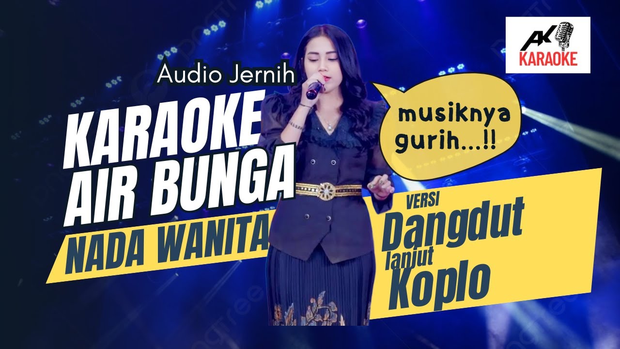 AIR BUNGA KARAOKE NADA WANITA