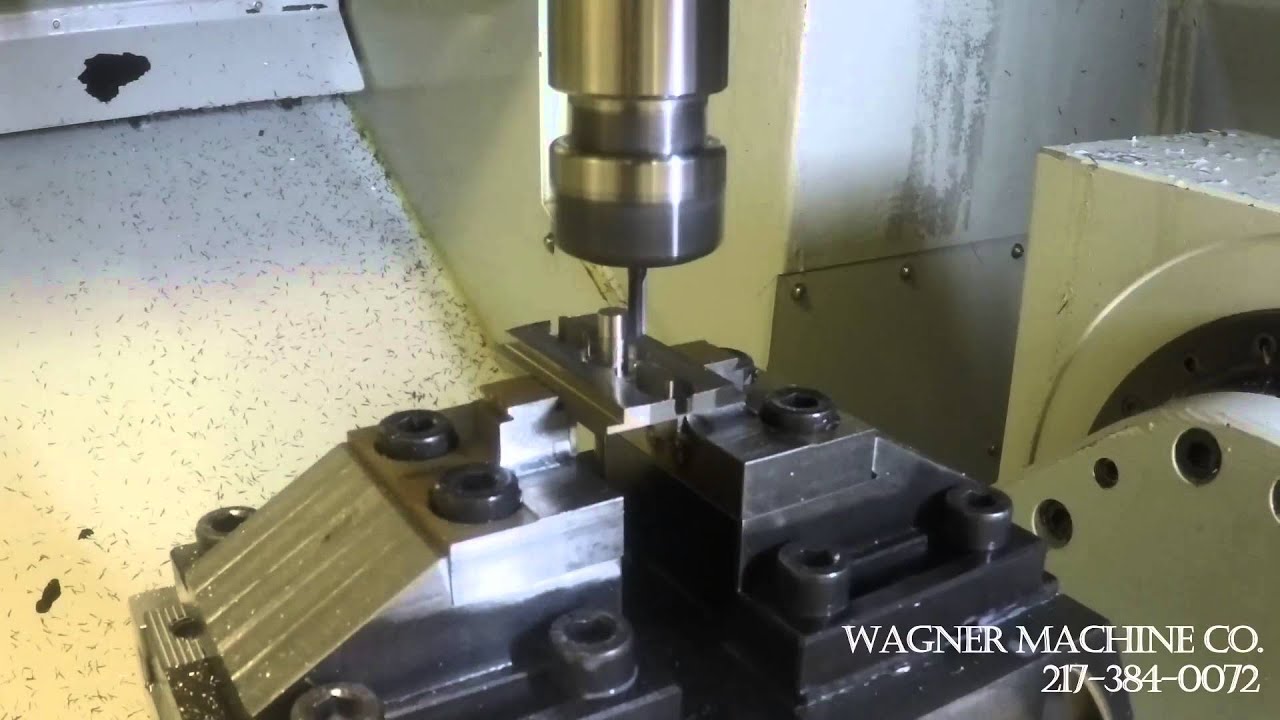 Blackland Blackbird Razor head being machined at Wagner Machine Co
