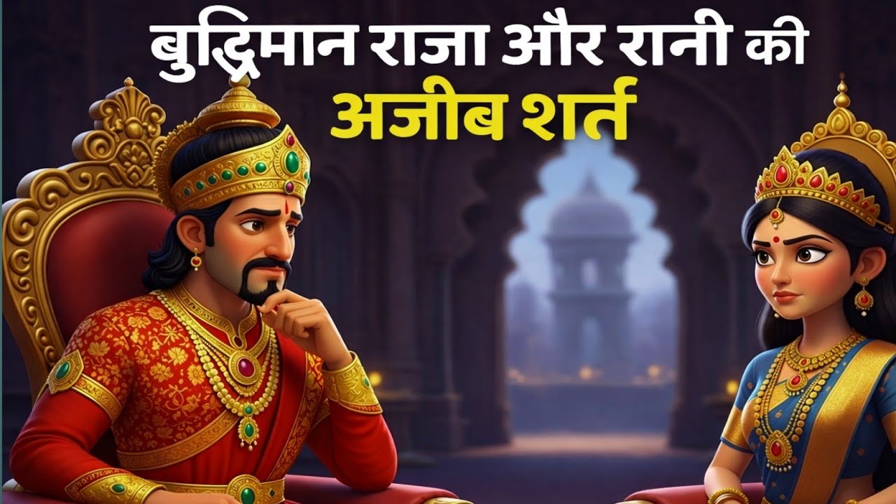 एक बुद्धिमान राजा और रानी की अनोखी शर्त | Hart tuching story | Bedtime story | #hindikhani