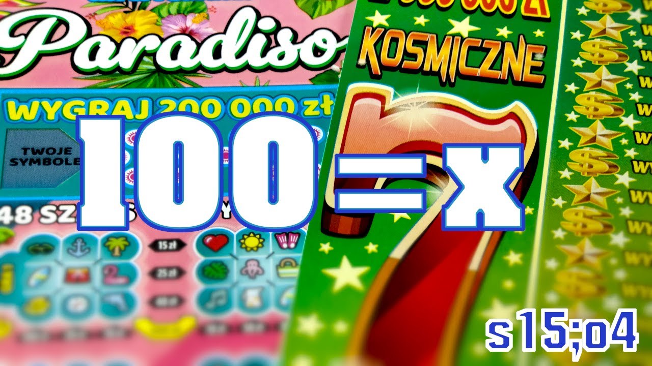 100=x ▶️ S15;O4; Ryzykowne zagranie❗️😱 Paradiso + kosmiczne 7❗️💫 Co dalej❓🤔👆
