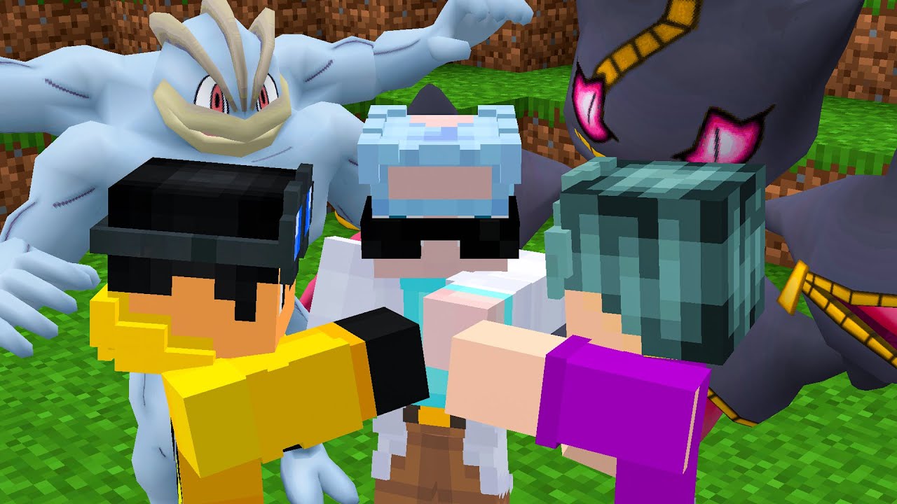 NOVO TRIO SUPREMO NO PIXELMON CAOS