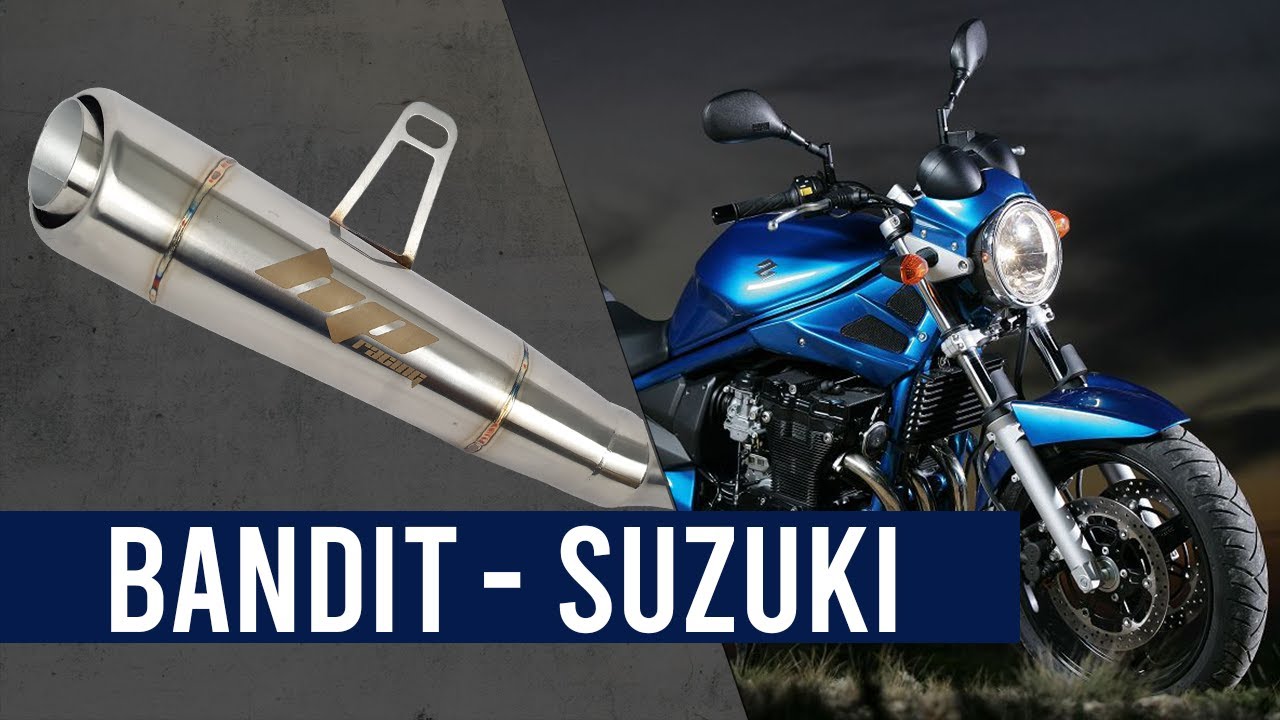Bandit 650 / 1250 - Suzuki - Escapamento Esportivo Ponteira HP EVO - HP Racing Exhaust
