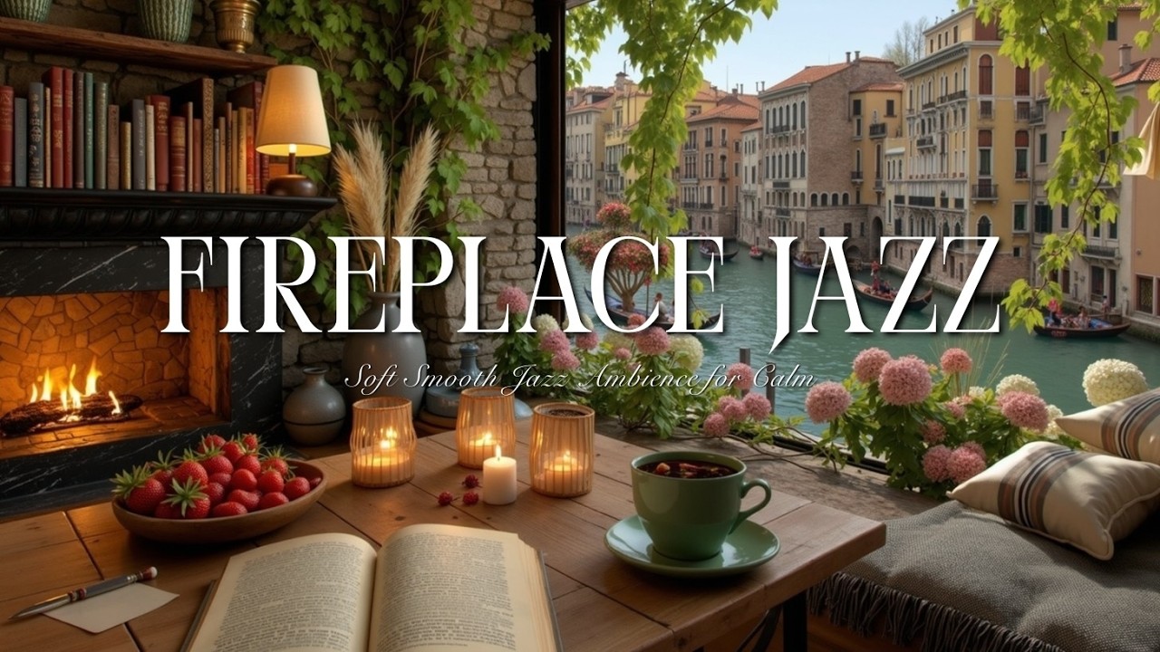 Уютный Джаз у Камина – Мягкая и Спокойная Джазовая Атмосфера