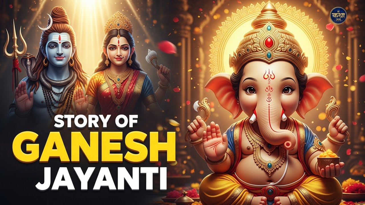 The Divine Story of Ganesh Jayanti | Birth of Lord Ganesha