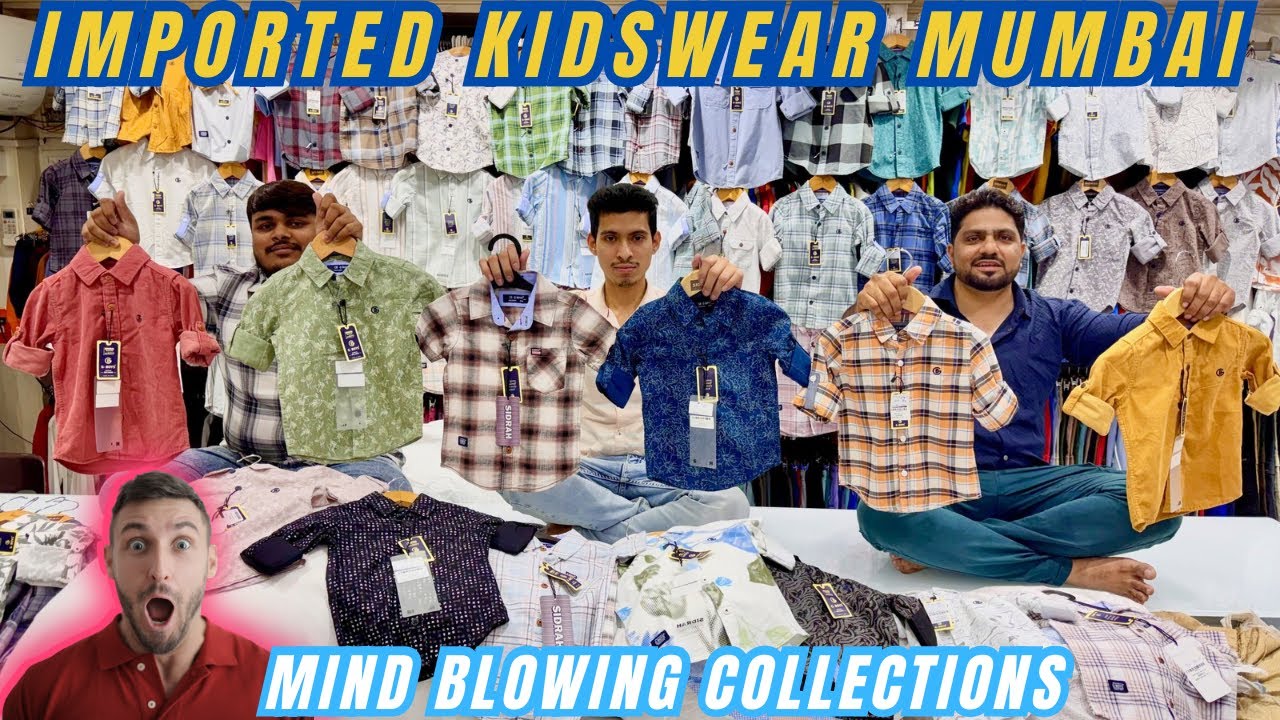 Imported Kidswear Wholesaler & Manufacturer In Mumbai / Kidswear Wholesale Market in Mumbai / Sidrah