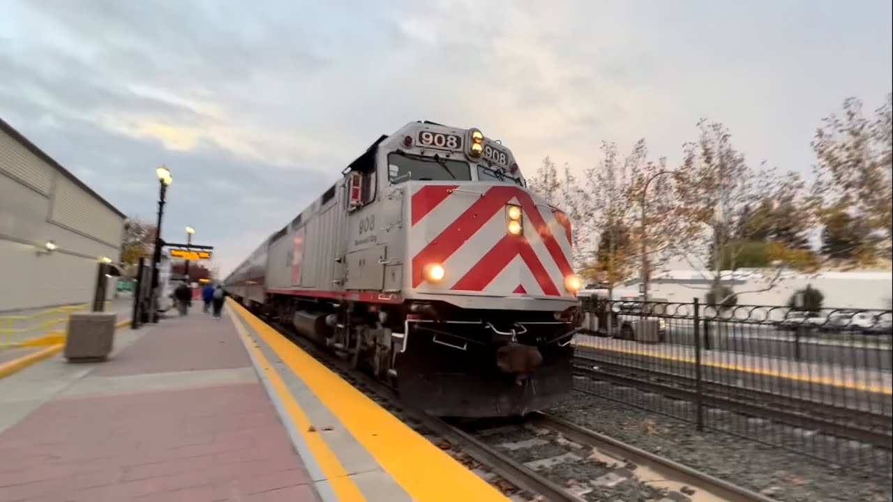 Caltrain F40PH Farewell (Numerical Order Verison)