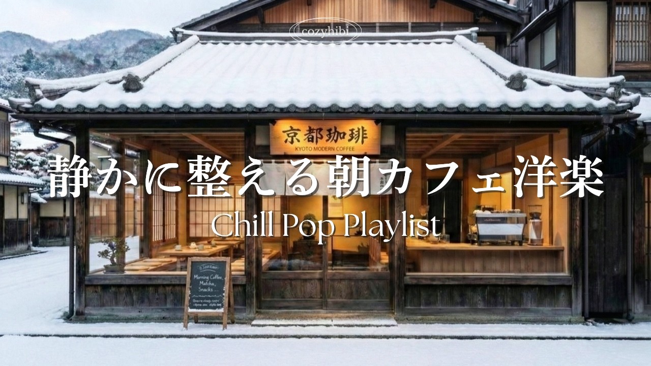 【冬の朝カフェ❄️作業用BGM】静かに心を整える洋楽プレイリスト🎧 2時間｜Morning Playlist｜Chill & Relax